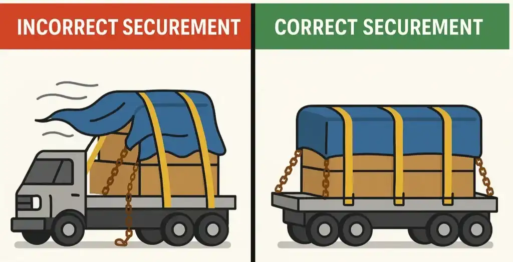 step deck load securement