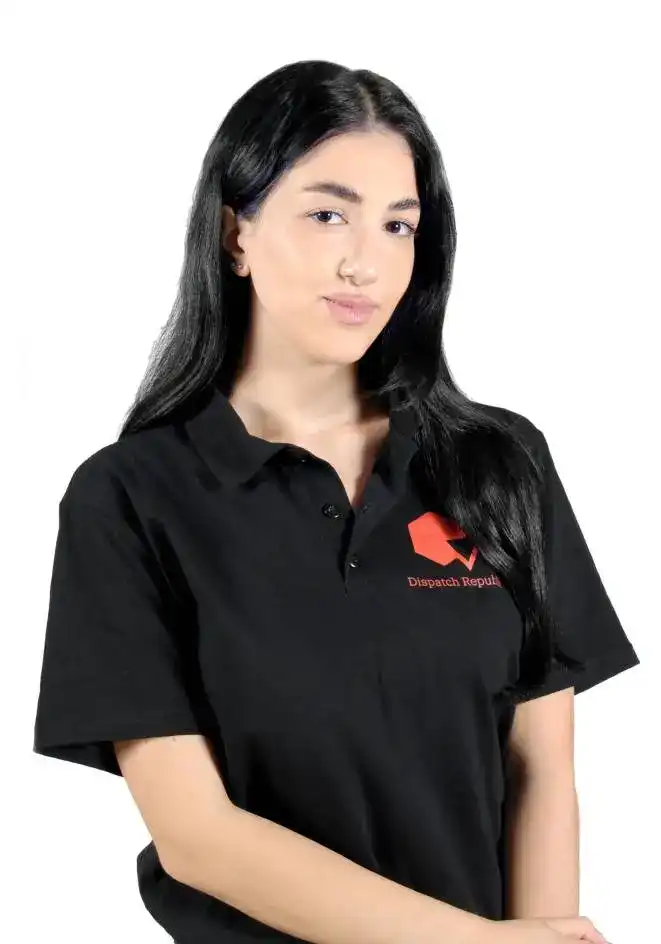 Freight dispatcher working with power only and dry van truck drivers at truck dispatch company